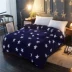 Flannel quilt cover duy nhất mùa đông ký túc xá san hô lông cừu bộ sinh viên đơn nhung đôi tấm bìa