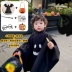 các nhân vật halloween Halloween Trẻ Em Trang Phục Bé Trai Và Bé Gái Mặc Trang Phục Trang Phục Hóa Trang Mẫu Giáo Áo Choàng Áo Choàng Quần Áo phù thuỷ halloween Trang phục haloween