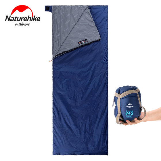 Travel portable mini sleeping bag adult outdoor indoor summer thin camping ultra -light stool hotel dirty cotton sleeping bag