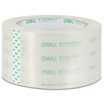 Deli transparent tape 30325 sealing tape express logistics 60mm*100y strong stickiness