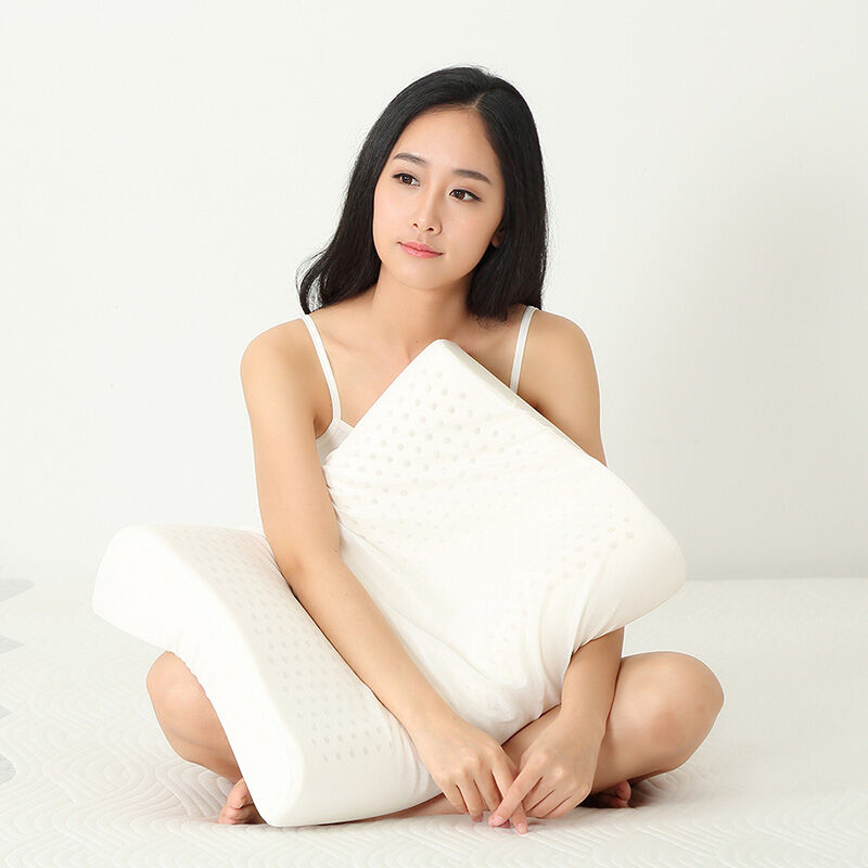 8Hタイ天然ラテックス枕大人用頸椎枕マッサージゴムメモリー枕睡眠を助ける枕
