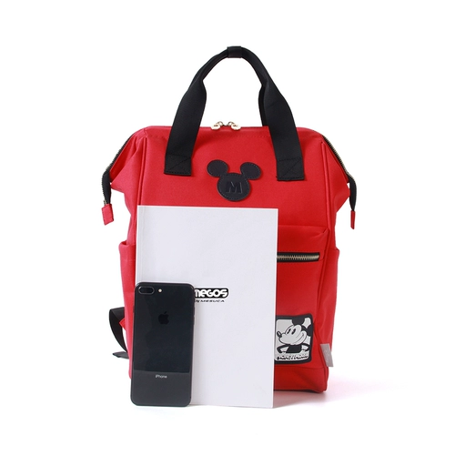 Дисней, школьный рюкзак, вместительная и большая сумка, ноутбук, Дисней Микки Маус, для средней школы