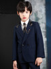 Children's Suit Set, Stylish British-Style Boys' Flower Boy Formal Wear, Runway Show Small Suit, Host Outfit, Piano Performance Attire