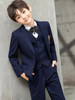 Boys' Suit Set, Stylish British-Style Small Suit, Children's Flower Boy Formal Wear, Runway Show Host, Piano Performance Outfit