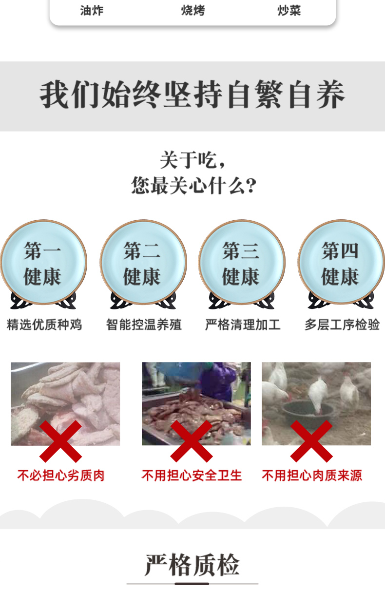 肯德基供应商 大用 鸡米花烤翅全家桶套餐 1780g 图7