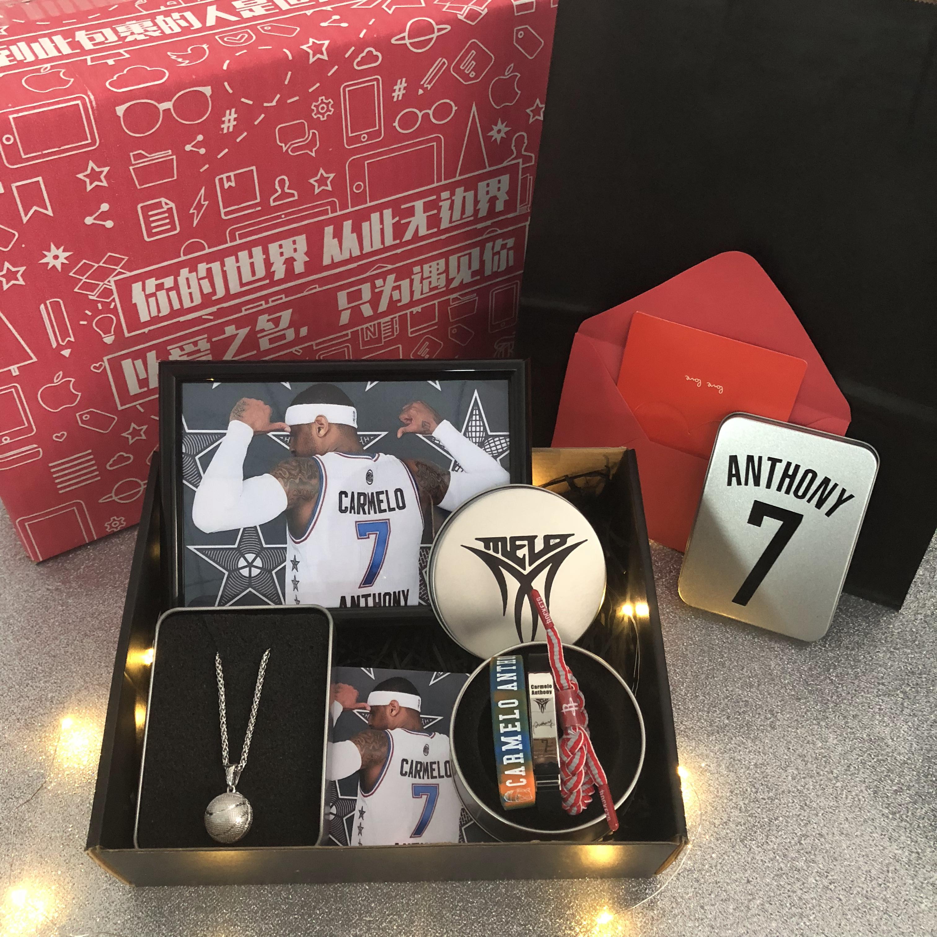 Anthony 7 Sweet Melon Jersey Bracelet for a boyfriend's basketball gift Valentine's Day Creative Birthday Gift