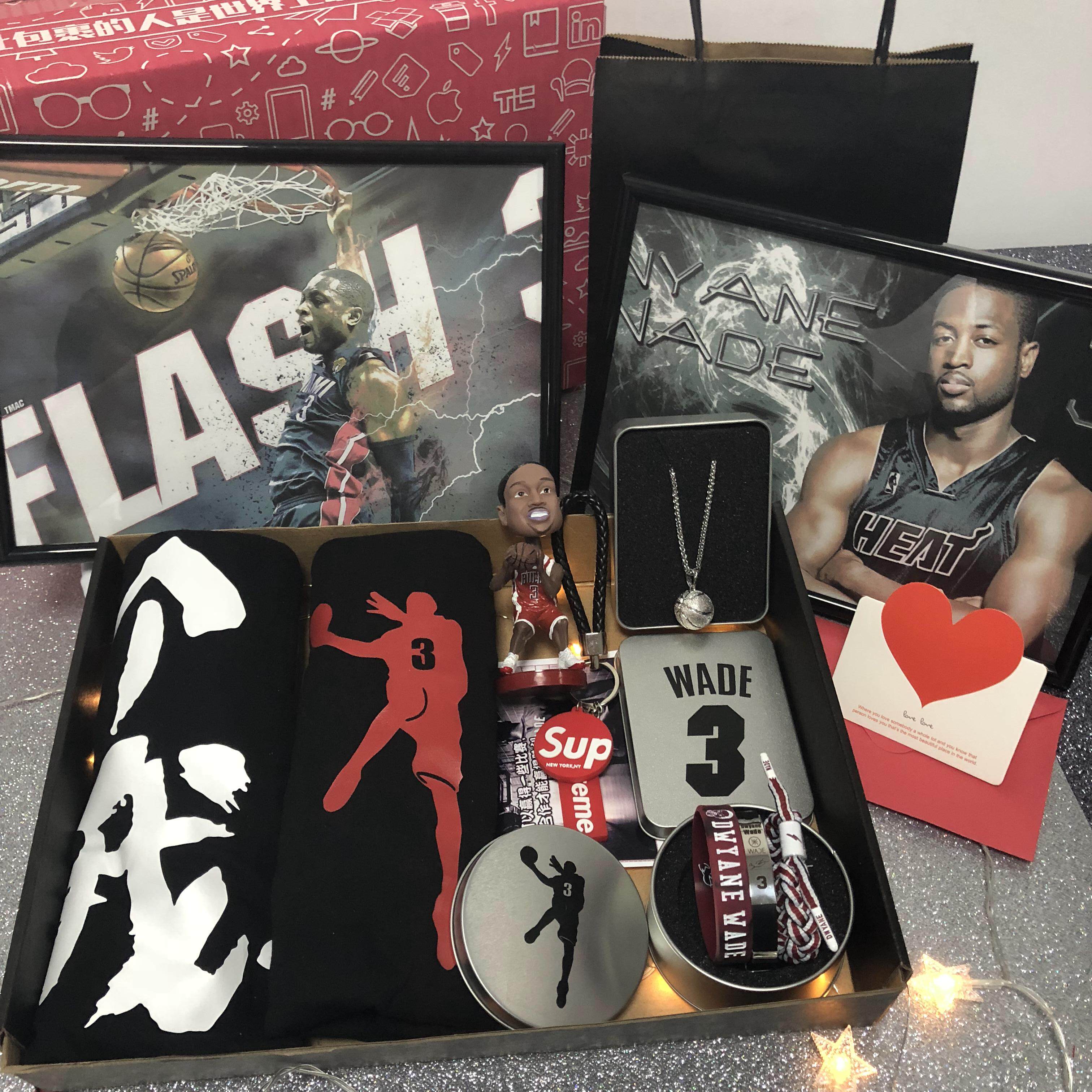 Wade 3 Basketball Fans Supplies Models Model Doll Birthday Gifts for Guys Personality Creative Gifts