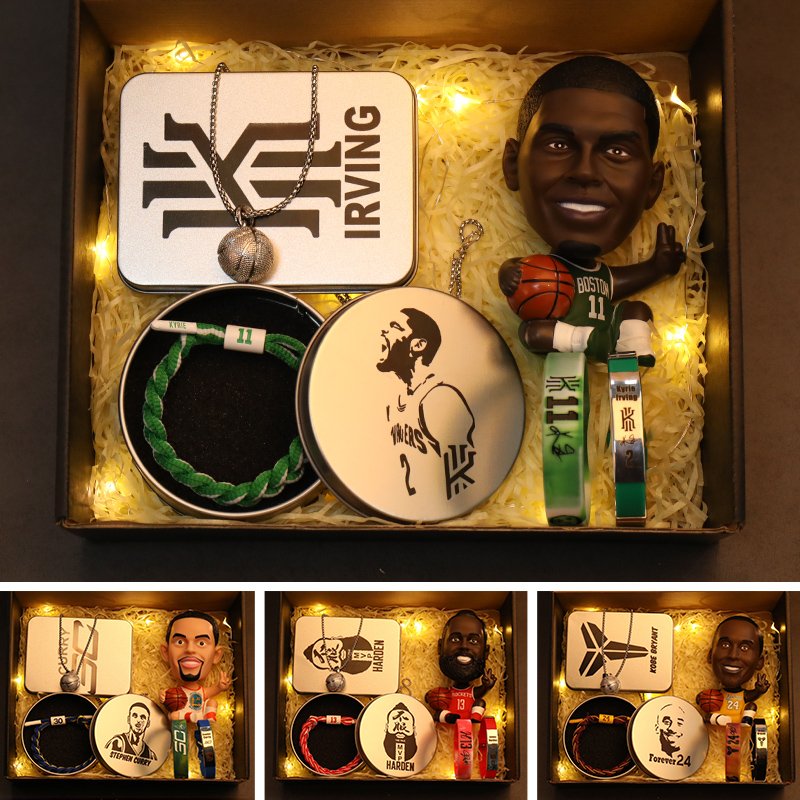 NBA Irving Curry 5 Cosby Basketball Birthday Bracelet Full Star Model James Creative Model Boy Gift