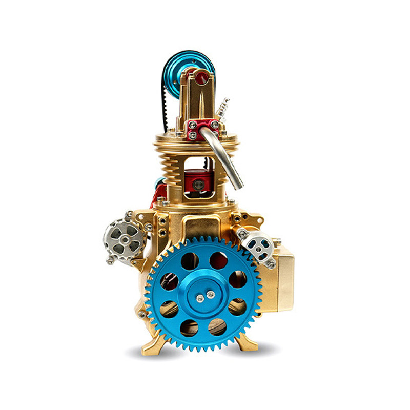 Saturn culture craftsman single-cylinder car engine metal assembly assembly adult DIY toy model machinery