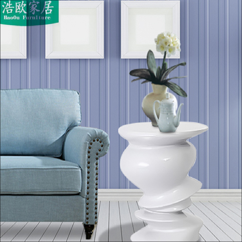 Creative Fibreglass Personality Profiled Threaded Tea Table Master Design Clubhouse Hotel Decent Board Room Sofa Corner A Few Sides