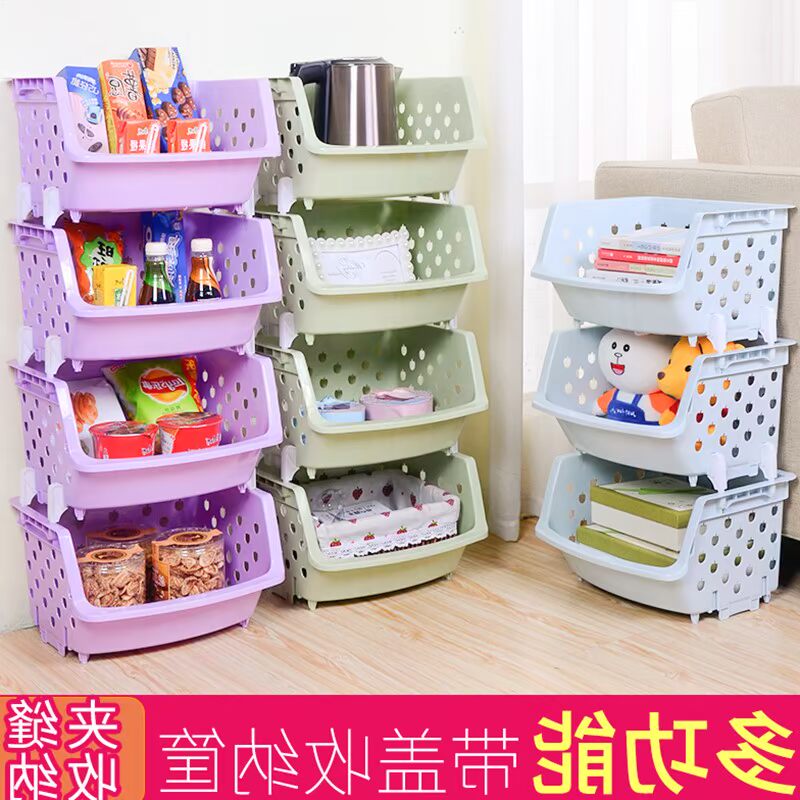 Kệ bếp kệ rau lưu trữ sàn nhiều tầng cung cấp thiết bị nhỏ bách hóa lưu trữ giỏ trái cây kệ lưu trữ hoàn thiện - Trang chủ kệ bồn rửa chén thông minh