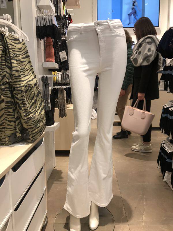 Демисезонные джинсы, базовые повседневные брюки, Италия, высокая талия, в обтяжку 