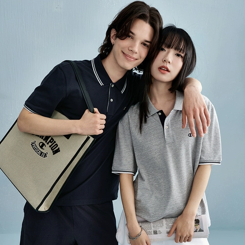 Футболка с коротким рукавом для влюбленных, летняя футболка polo, в американском стиле