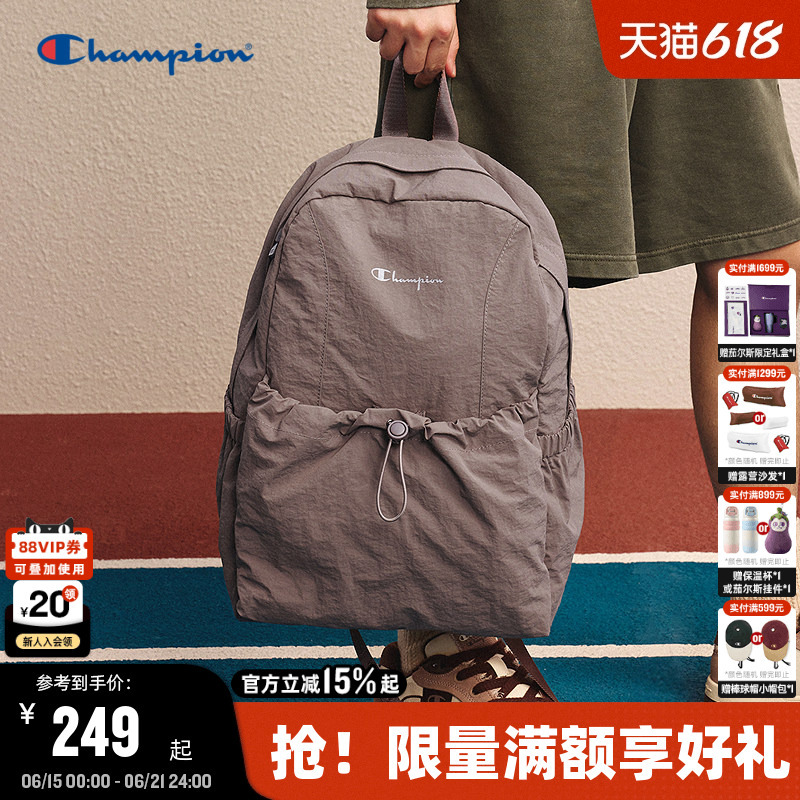 Champion Backpack for Women 2026 Summer New Style School Bag for Men Outdoor Backpack Campus Lightweight Commuter Bag Champion Backpack for Women 2026 Summer New Style School Bag for Men Outdoor Backpack Campus Lightweight Commuter Bag