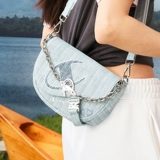 Сумка на одно плечо, модная сумка через плечо подходит для мужчин и женщин, тренд сезона