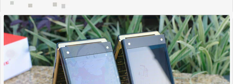Màn hình kép chính hãng lật thông minh điện thoại di động cao cấp di động 4G Android nam và nữ chờ lâu Điểm truy cập wifi WeChat - Điện thoại di động