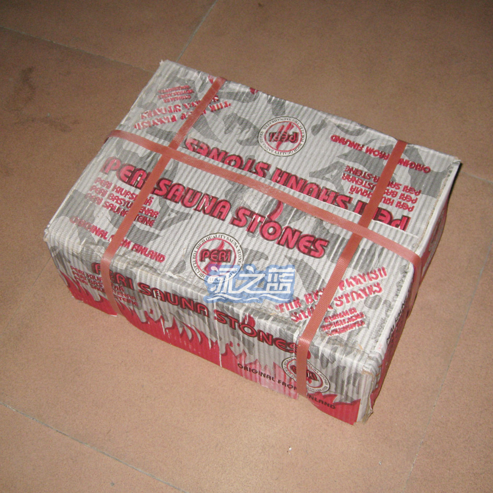 Domestic sauna dry steam stone volcanic stone sauna accessories sauna room dry steam room dedicated 20KG box