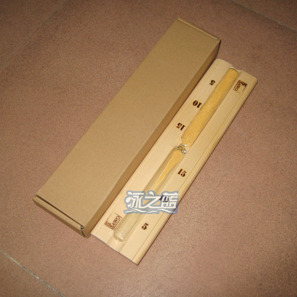 Sauna Room Accessories Sauna Sand Leak Sand Leak Straight Type Hourglass Special Wooden Timer