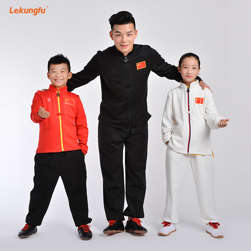 National team sportswear suit for men and women Taekwondo Tai Chi training Sanda fighting group clothing children's martial arts clothing