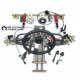 Modified front axle of self-made front and rear suspension vehicle system