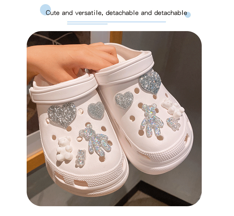 Обувная застежка 星黛露可爱crocs洞洞鞋扣适配diy配件鞋扣装饰品卡扣鞋子配饰鞋花 Others