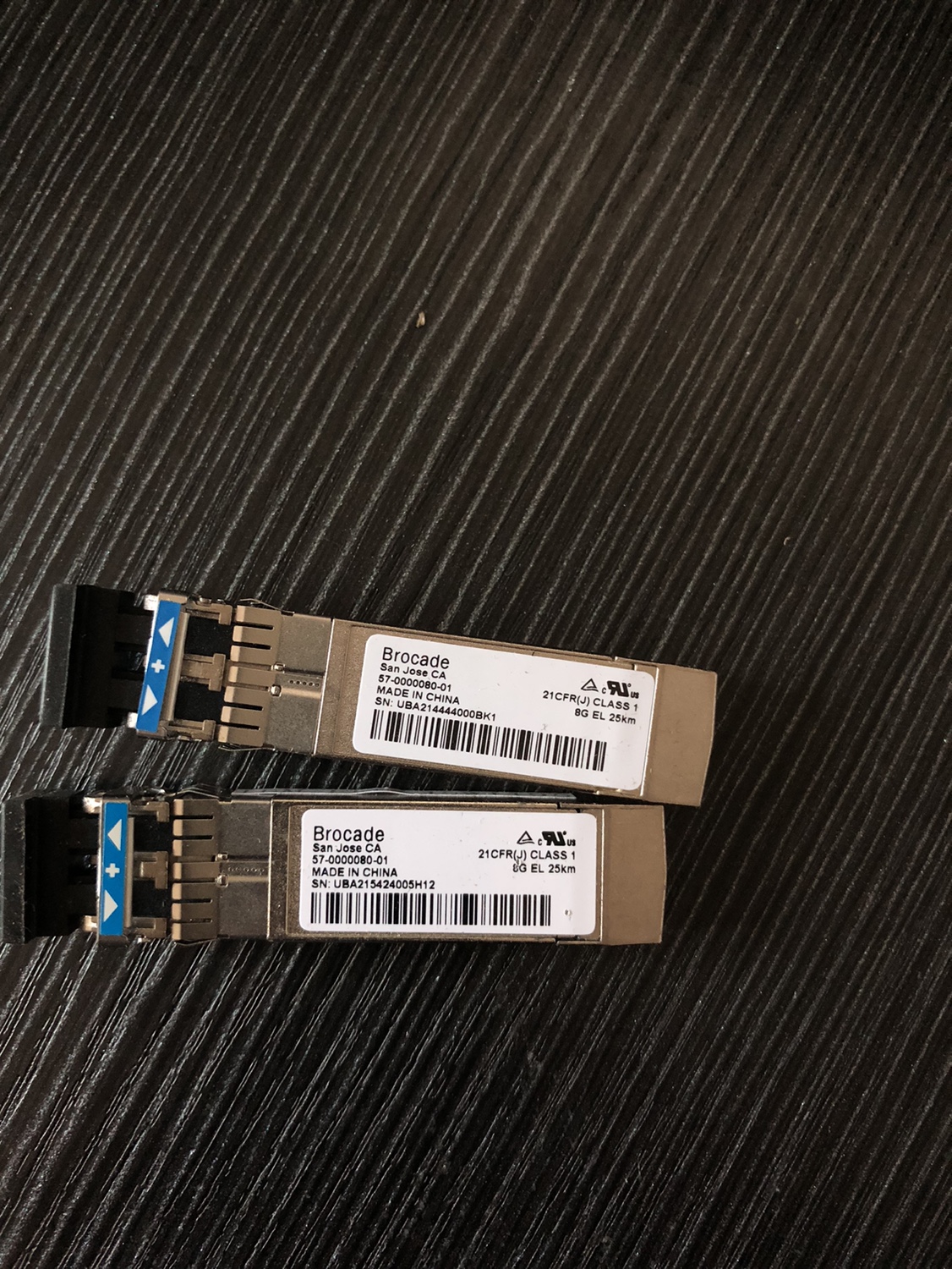 Brocade 57-0000080-01 8G LW 25KM 1310NM single mode fiber module