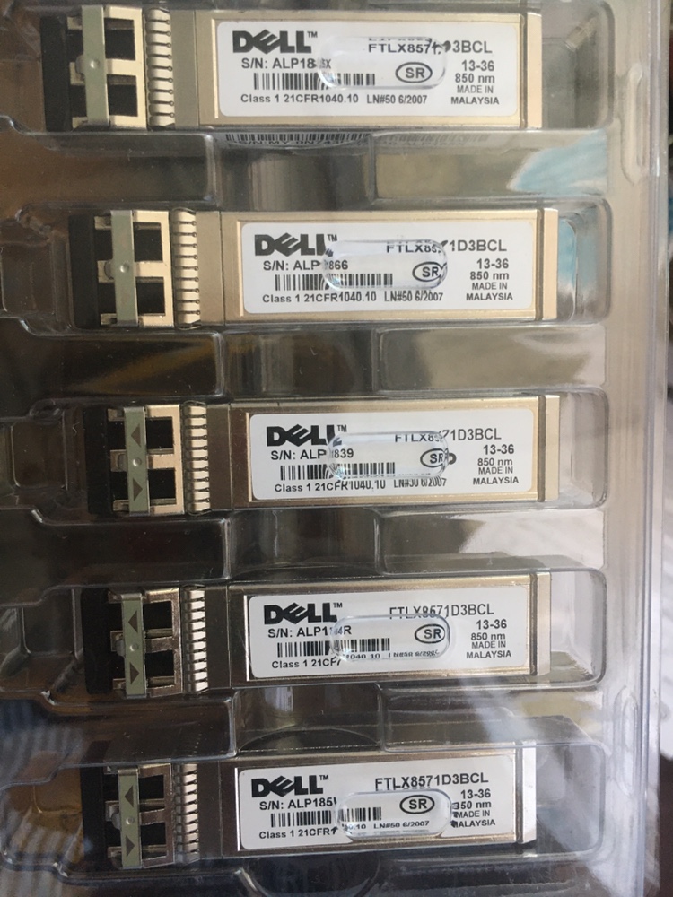 DELL 0N743D FTLX8571D3BCL Dell Wan Megalight module dell 8132F switch module