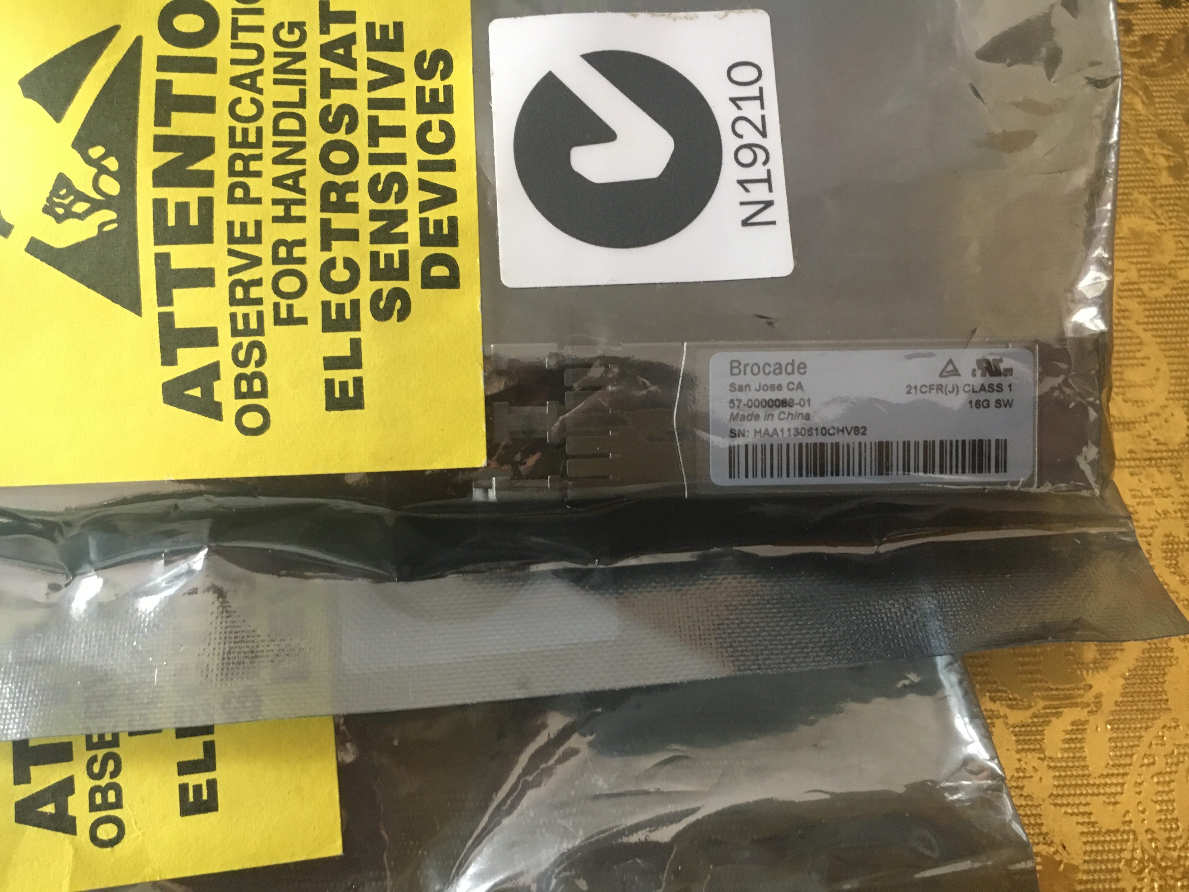 Original Brocade 57-0000088-01 16G SW Fiber Module 88y6395 88y6396