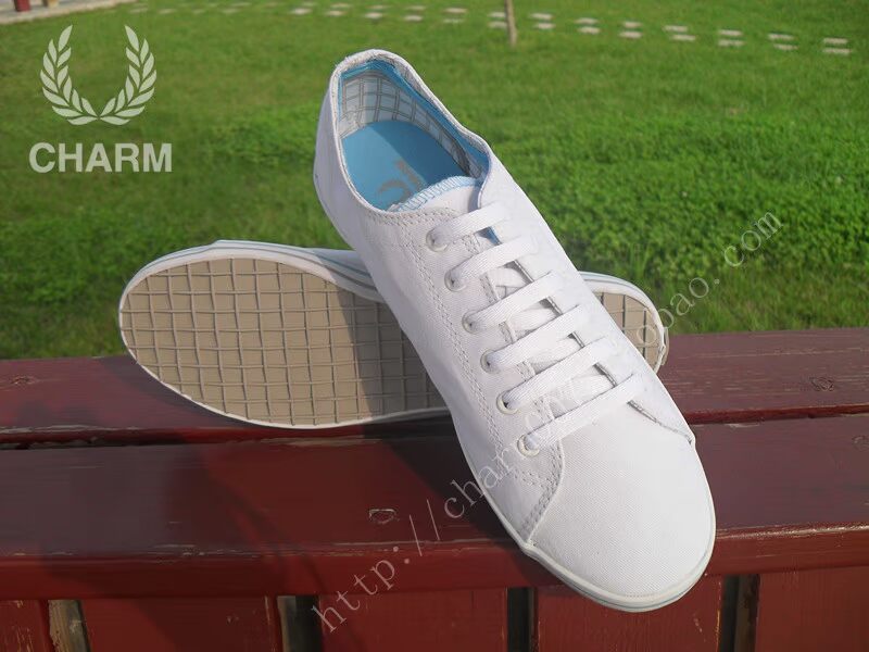 Ưu đãi đặc biệt! Phong cách Anh CHARM trắng giày vải thấp giày nam giày thường giày vải giày giày lái xe - Plimsolls giầy thể thao nam nike chính hãng