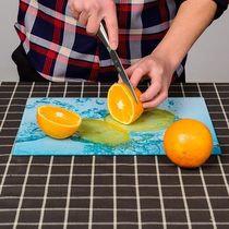 A thickening mouldproof tempered glass cutting board kitchen