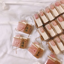 Customized Lingo handmade soap sweet love essential oil cold process soap face wash and bath moisturizer wedding souvenir