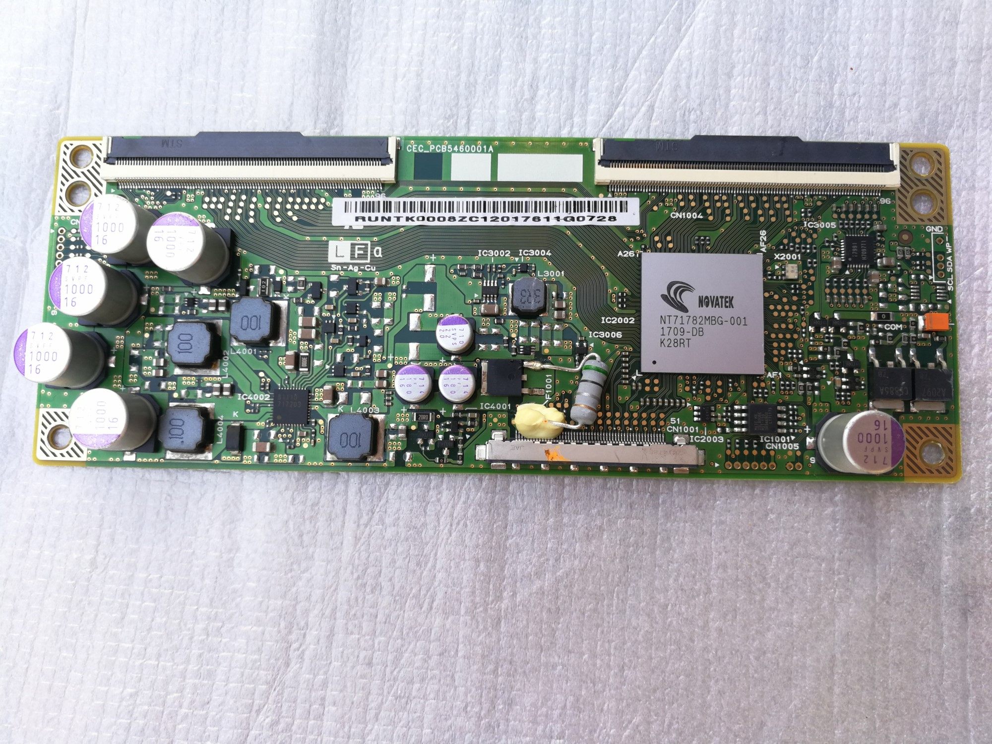 Panda 55 inch Haier LS55AL88A71 logic board RUNTK0008ZZPA CEC_PCB5460001A