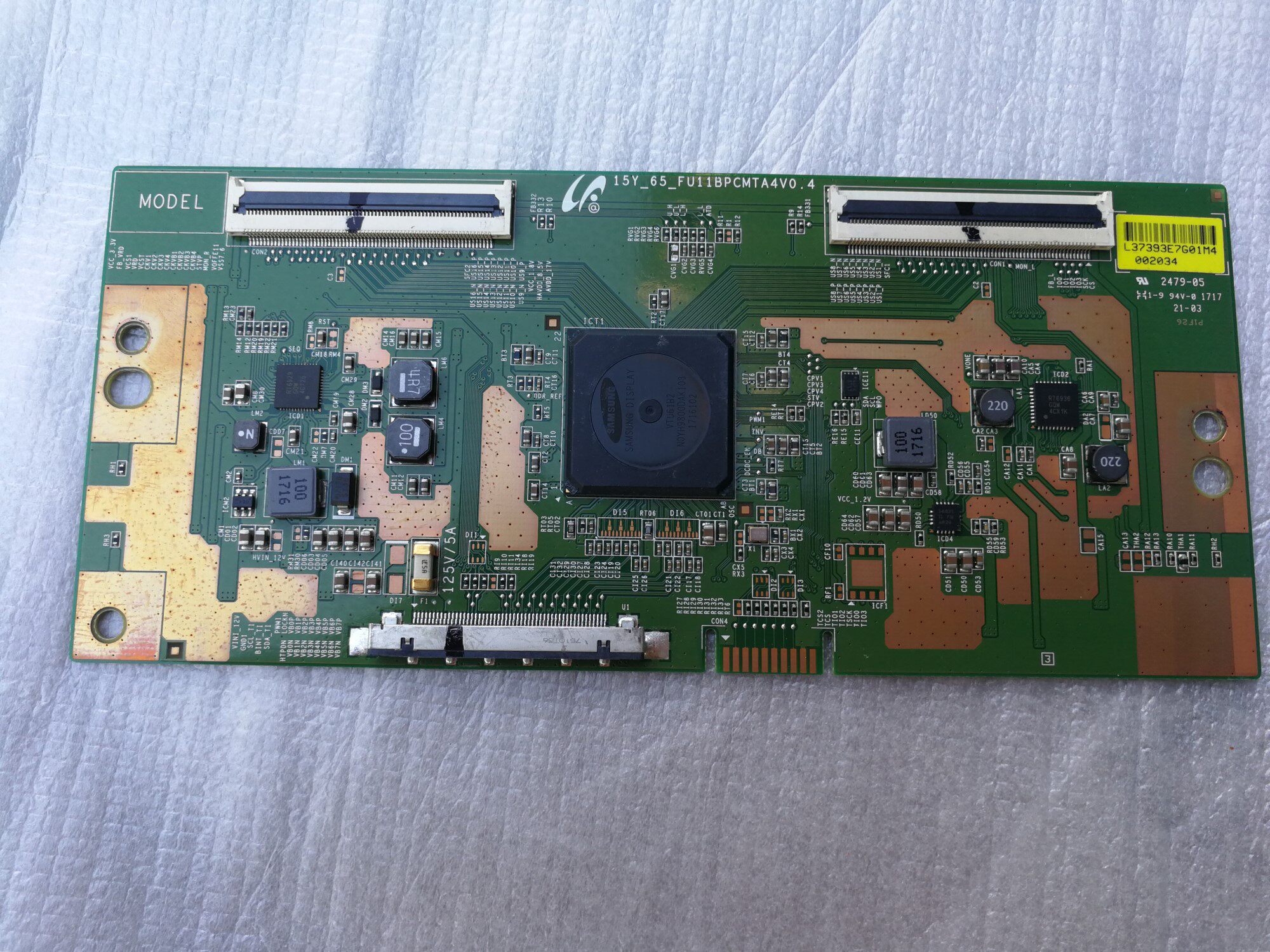 The original Xiaomi L65M5-AZ LED65E7C logic board 15Y_65_FU11BPCMTA4V0 4 E88441