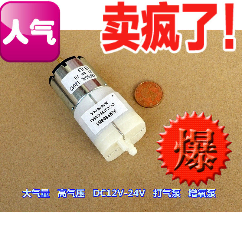 D12 atmospheric HVDC pump DC12V24V aeration medical device massage diy experimental development hot sale