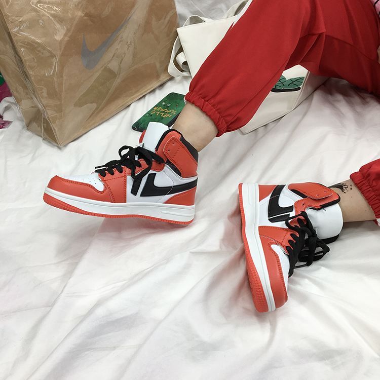 Giày sneaker siêu cao sneakers phiên bản Hàn Quốc chic chic giày trắng 2018 mới giày thể thao ulzzang retro giày thể thao nữ trắng