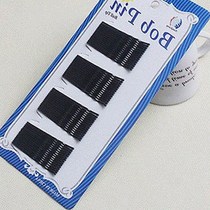 56pcs black invisible hair clips flat top bobby pins grips s