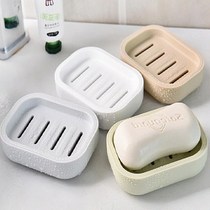 Draining Dish Holder Shower Container Bathroom Soap Box Case