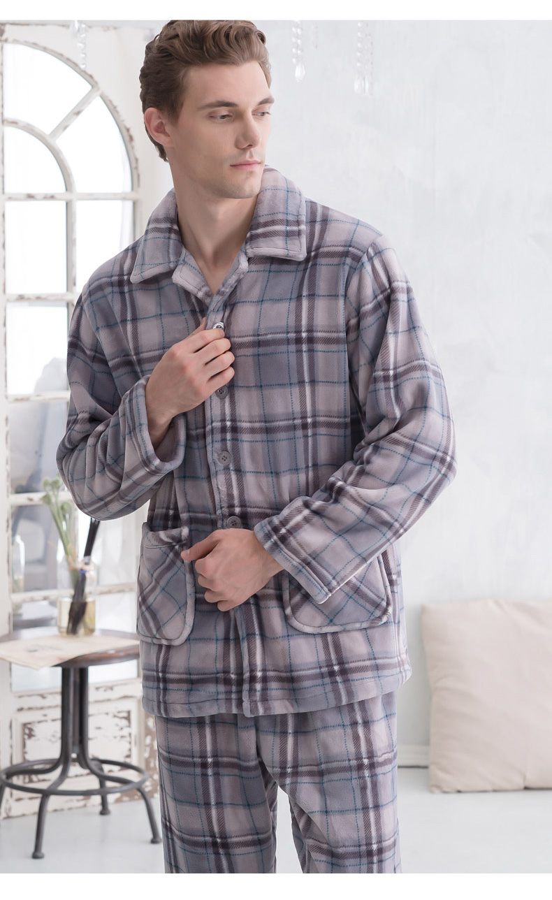 Pyjama pour homme SWEET REVE  BEAUX REVES en Polyester Polyester  à manches longues - Ref 3002666 Image 17