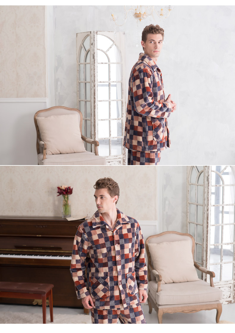 Pyjama pour homme SWEET REVE  BEAUX REVES en Polyester Polyester  à manches longues - Ref 3002689 Image 15
