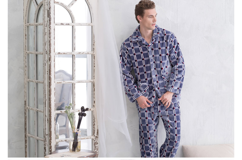 Pyjama pour homme SWEET REVE  BEAUX REVES en Polyester Polyester  à manches longues - Ref 3002696 Image 19