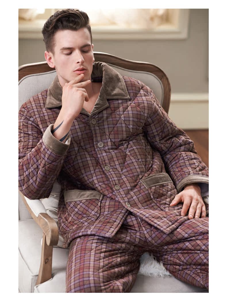 Pyjama pour homme SWEET REVE  BEAUX REVES en Polyester Polyester  à manches longues - Ref 3002697 Image 11