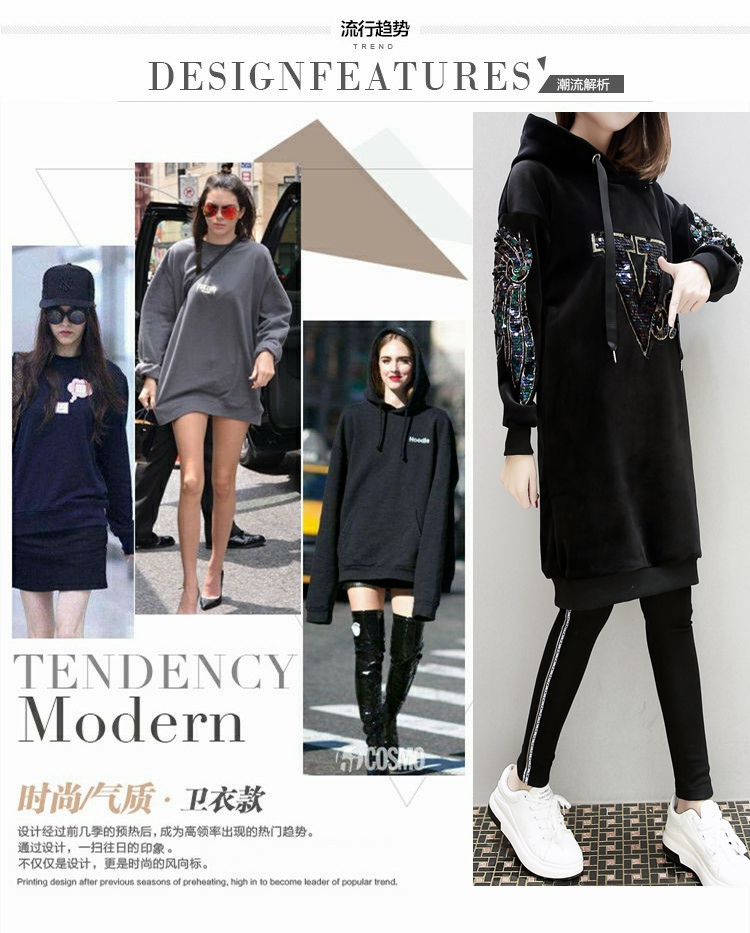 Sweatshirt femme - Ref 3217019 Image 9