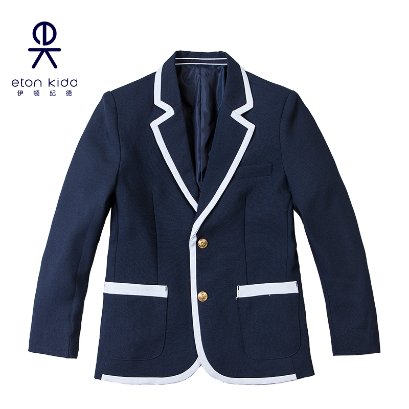 Eaton Gide primary school uniform boy hide white white side small suit show clothing spring and autumn 12Z102