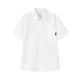 Eaton Gide school uniform college children's clothing children's classic short-sleeved shirt male big boy short-sleeved white shirt 10C101