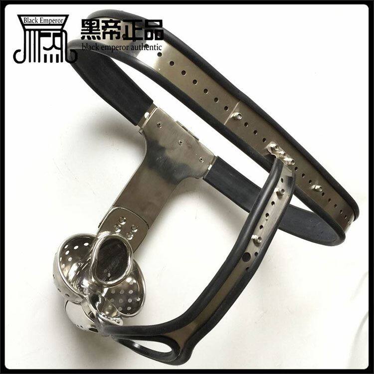5 stainless steel male virginity belt lock lock Confinement Anti-Hand Cheat Virginity Strap Wearing Underwear Toy Alternative Toy