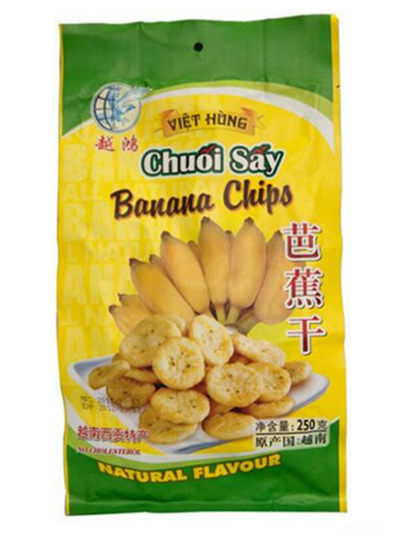 Vietnamese specialty imported food Dried plantains
