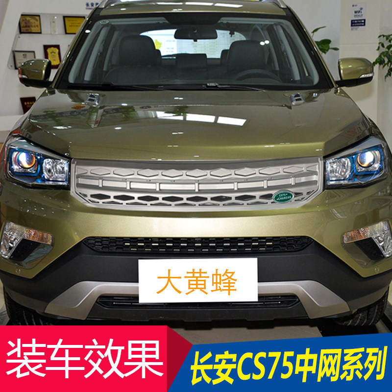 Решетка радиатора передняя тюнинговая для Changan CS35 Plus / CS75 / X70A