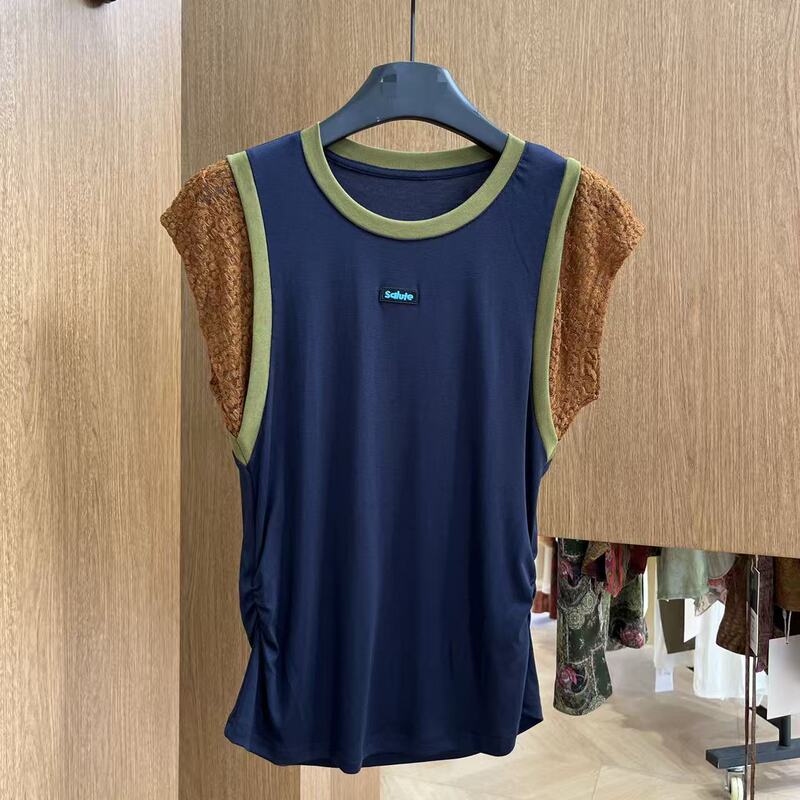 7.22 (No Returns, No Exchanges) 95% Tencel Fake Two-Piece Top 7.22 (No Returns, No Exchanges) 95% Tencel Fake Two-Piece Top