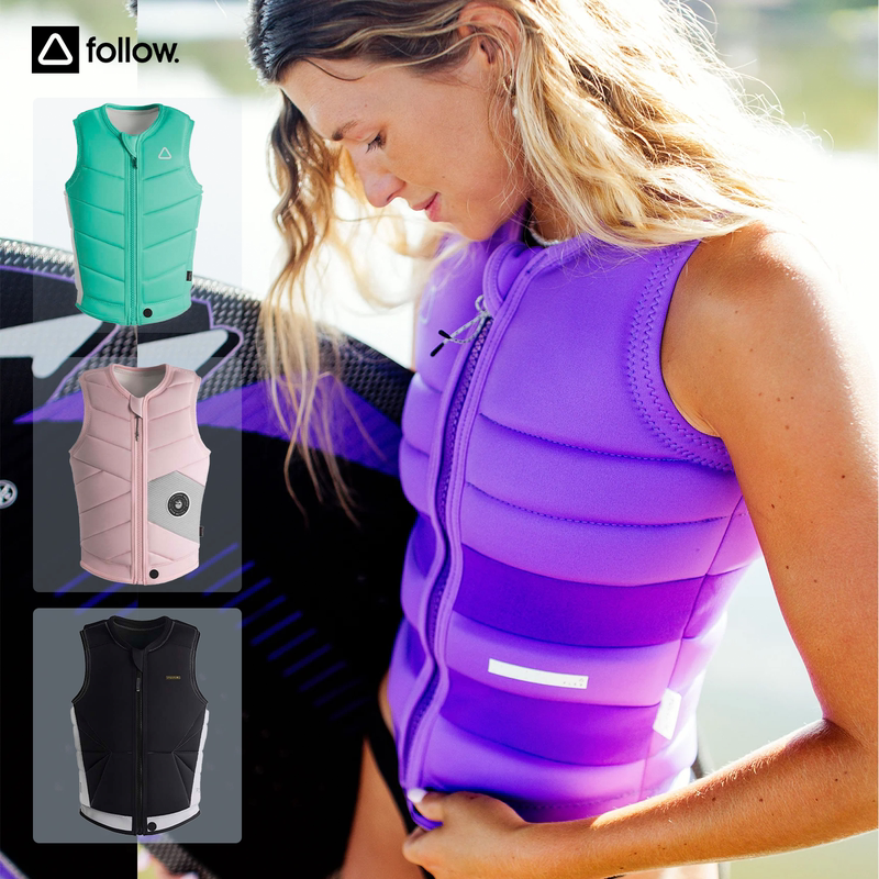 2026 Australia Follow Women's Lightweight Small Buoyancy Kiteboarding Water Skiing Jet Ski Professional Impact Protection Vest 2026 Australia Follow Women's Lightweight Small Buoyancy Kiteboarding Water Skiing Jet Ski Professional Impact Protection Vest