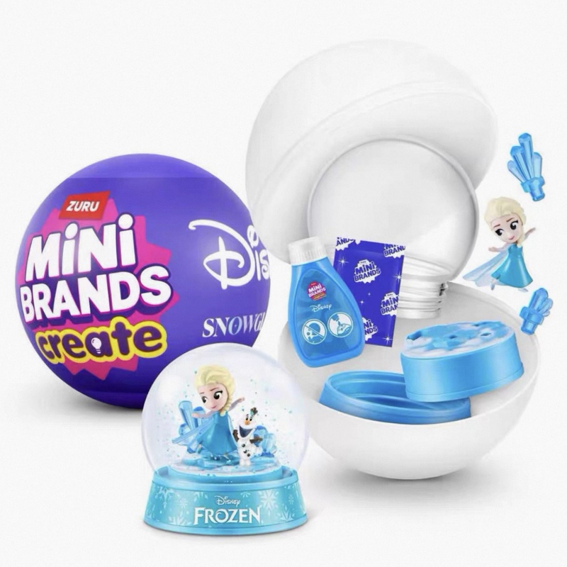 Zuru Disney Crystal Ball DIY Making Trendy Blind Box Surprise Ball Alice in Wonderland Frozen